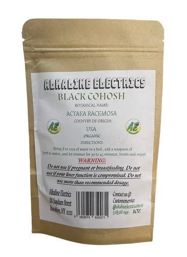 Black Cohosh (Organic) - Alkaline Electrics
