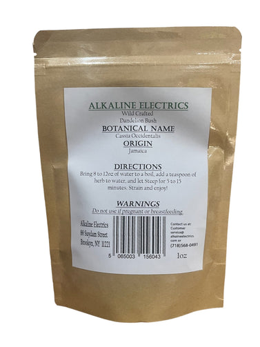 Jamaican Dandelion Bush (Wild Crafted) 1oz - Alkaline Electrics