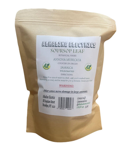 Jamaican Soursop Leaves (Wild Crafted) - Alkaline Electrics