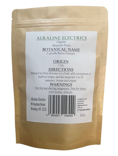 Shepards purse (organic) 1oz - Alkaline Electrics