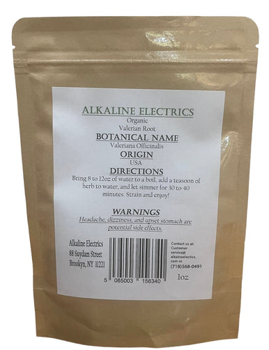 Valerian Root (Organic) - Alkaline Electrics
