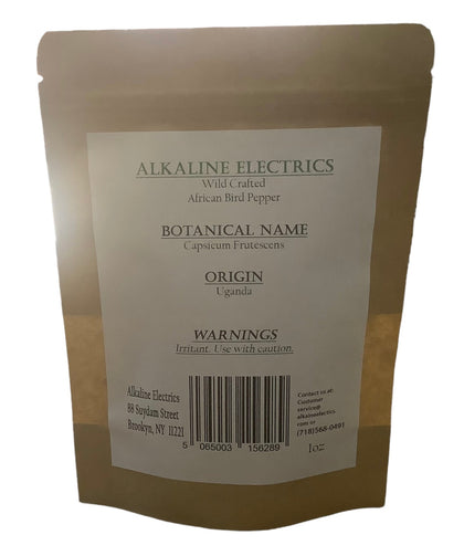 African Bird Pepper - Wild Crafted - Alkaline Electrics