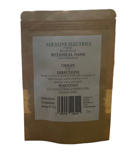 Blessed Thistle (Organic) 1oz - Alkaline Electrics