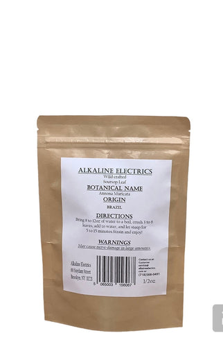 Brazilian soursop leaf - Alkaline Electrics