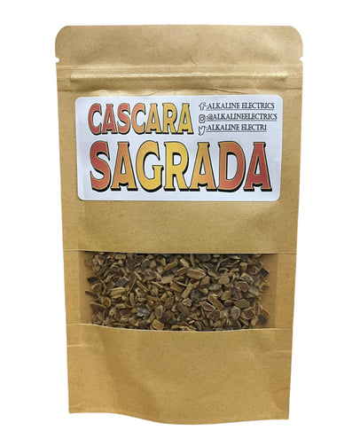 Cascara Sagrada bark (Organic) 1oz - Alkaline Electrics