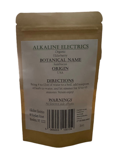 Elderberry (Organic) 1 and 2oz - Alkaline Electrics