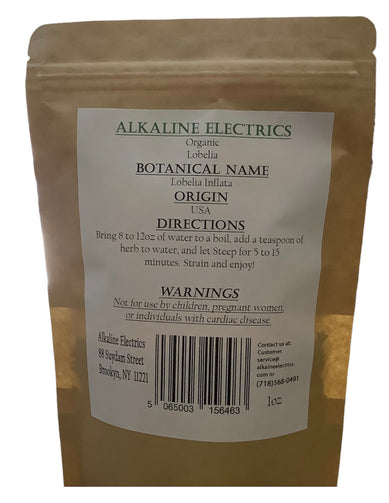 Lobelia Leaf (Organic) 1oz - Alkaline Electrics
