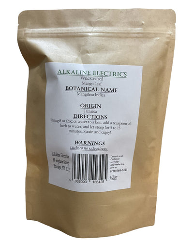 Mango Leaf | Wild Crafted From Jamaica | 1/2oz - Alkaline Electrics