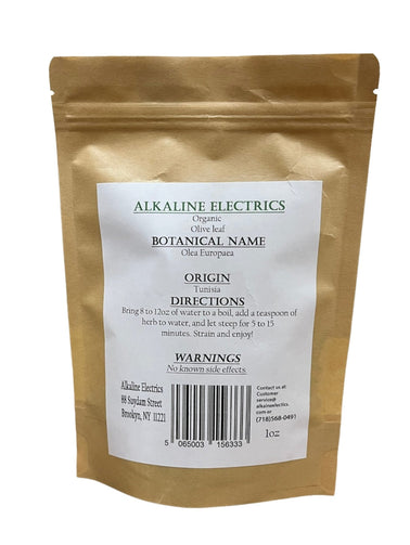 Olive Leaf(Organic) 1oz - Alkaline Electrics