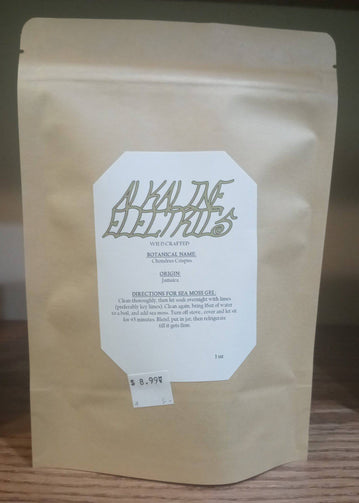 Purple Sea Moss (Wild Crafted) 1oz - Alkaline Electrics