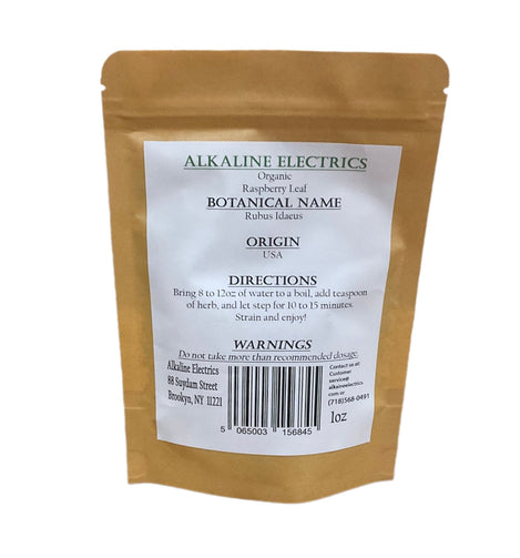 Red Raspberry Leaf - Alkaline Electrics