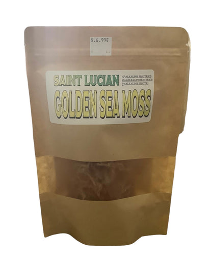 Saint Lucian Golden Sea Moss - Alkaline Electrics