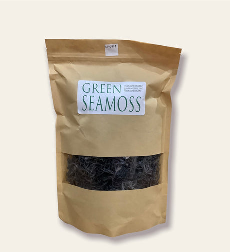 Saint Lucian Green Sea Moss - Wildcrafted 8oz - Alkaline Electrics