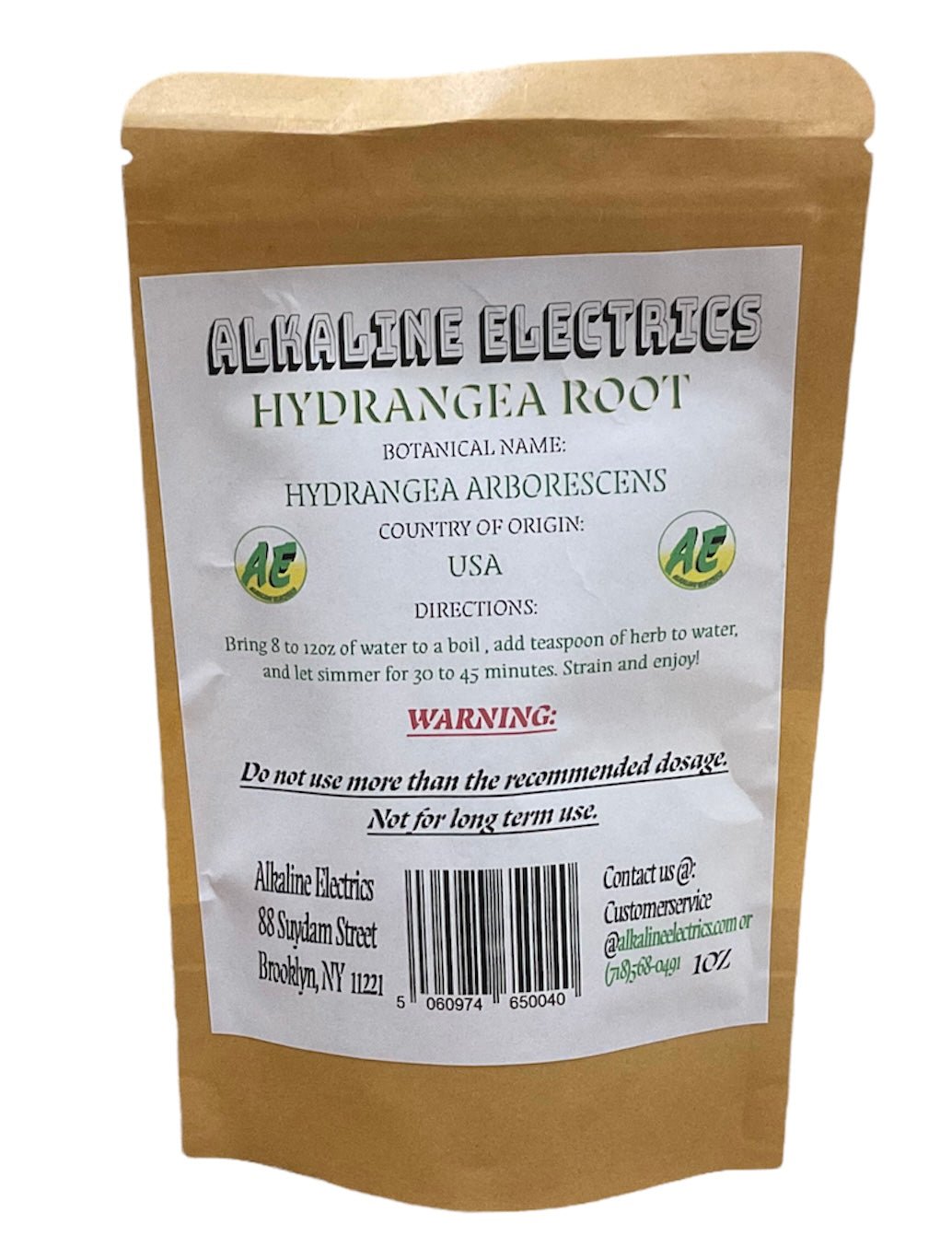 Hydrangea root (Organic) 1oz– Alkaline Electrics